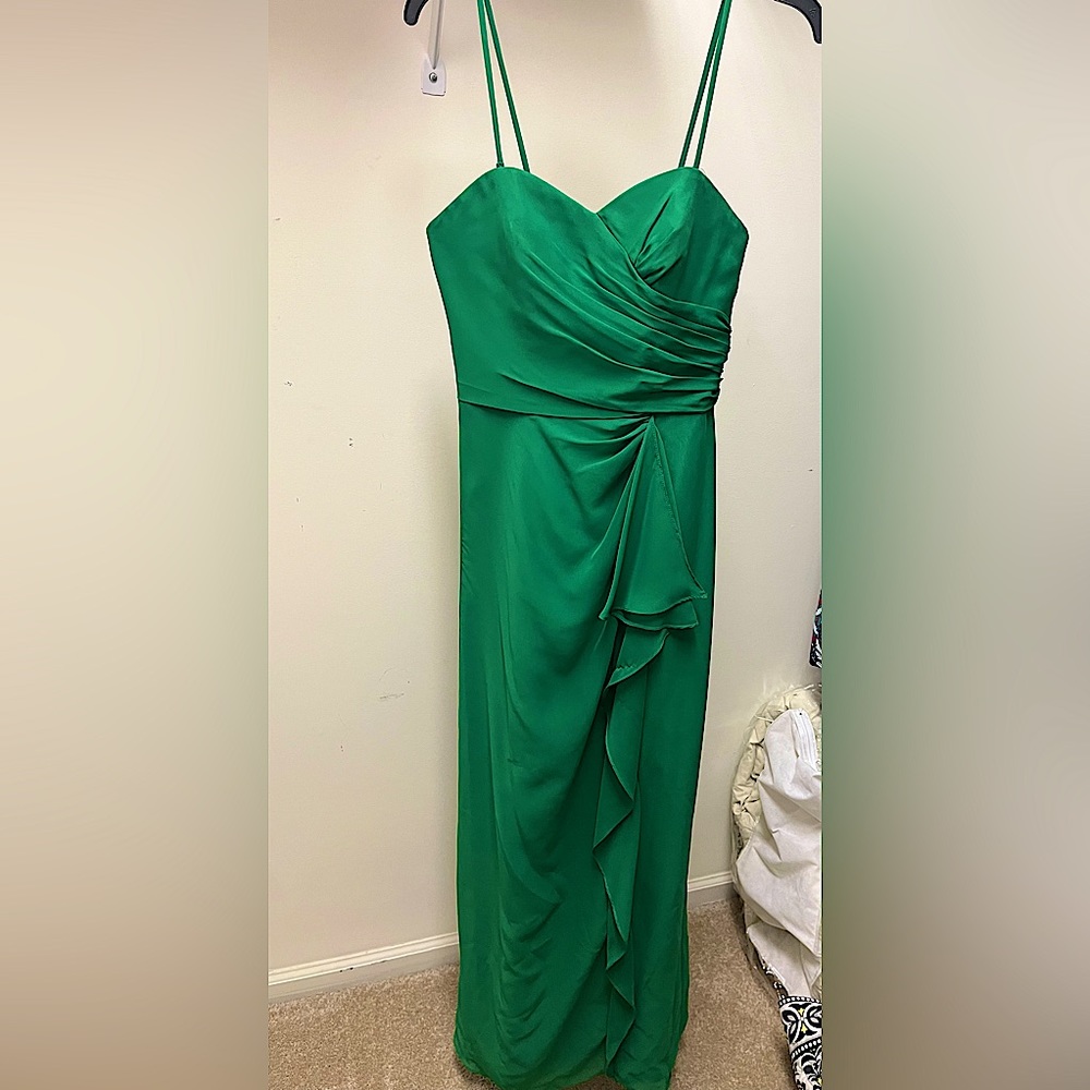 Green Jordan full length dress